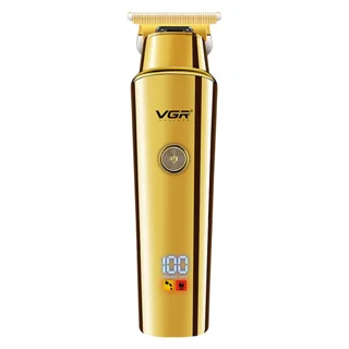 ماشین اصلاح موی سر و صورت وی جی آر مدل V-947 با تیغه استیل ضد زنگ، باتری لیتیوم یونی 2000 میلیآمپر،
